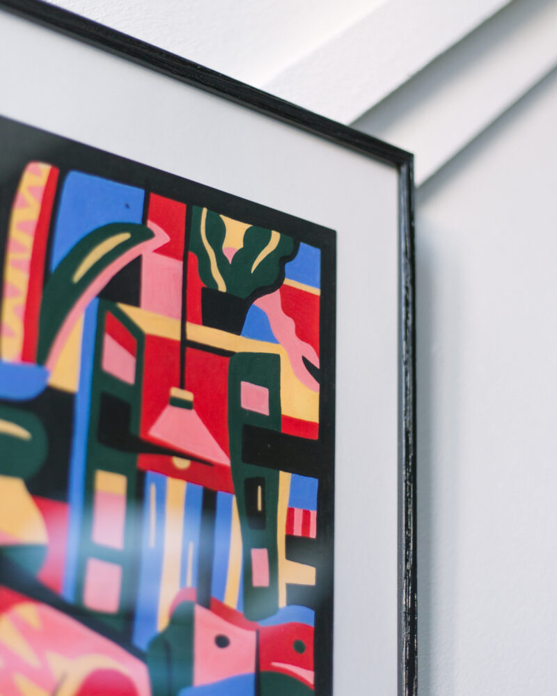 SOLD - Woonkamer schilderij - Afbeelding 2