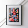 SOLD - Woonkamer schilderij