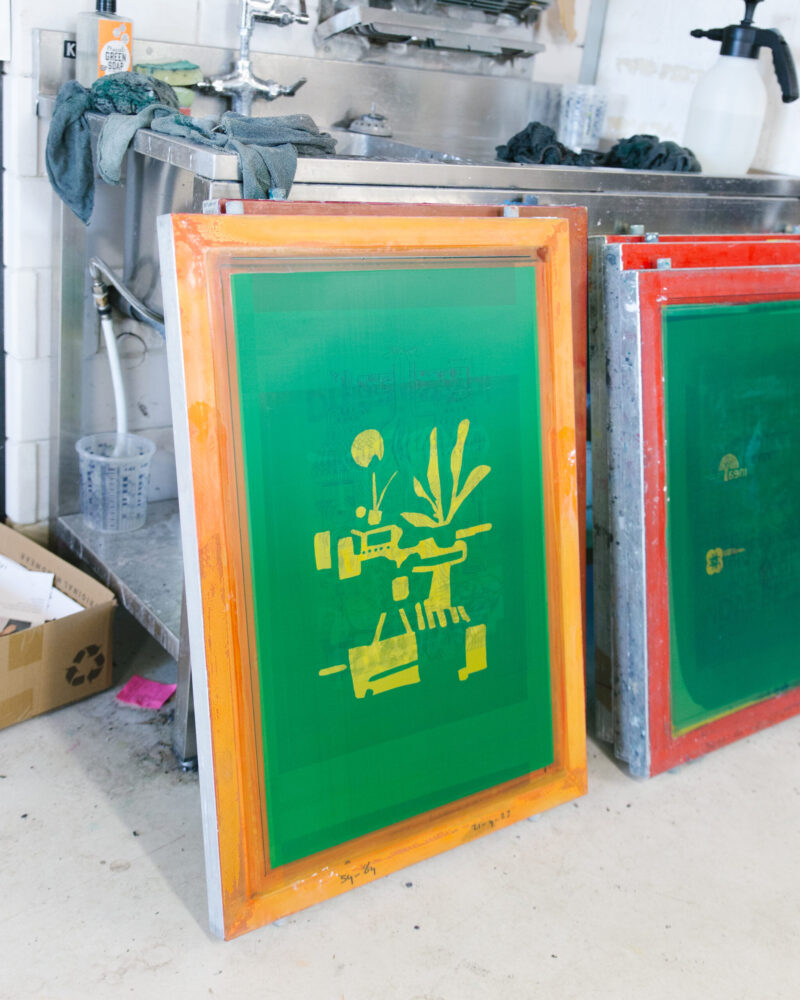SOLD OUT / woonkamer groen - Afbeelding 4