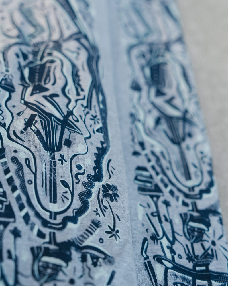 NEW - sleeve print grijs - Afbeelding 5
