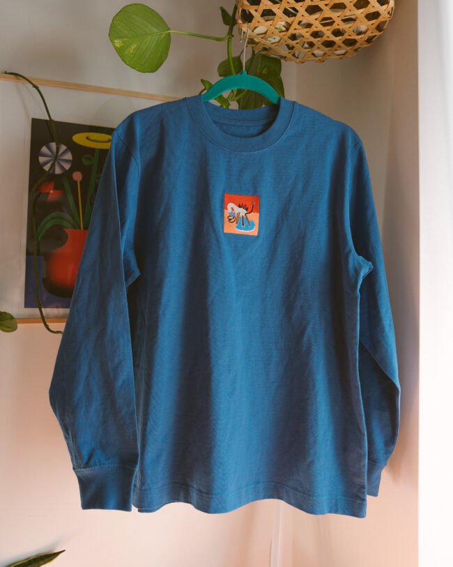 Monster long sleeve blauw