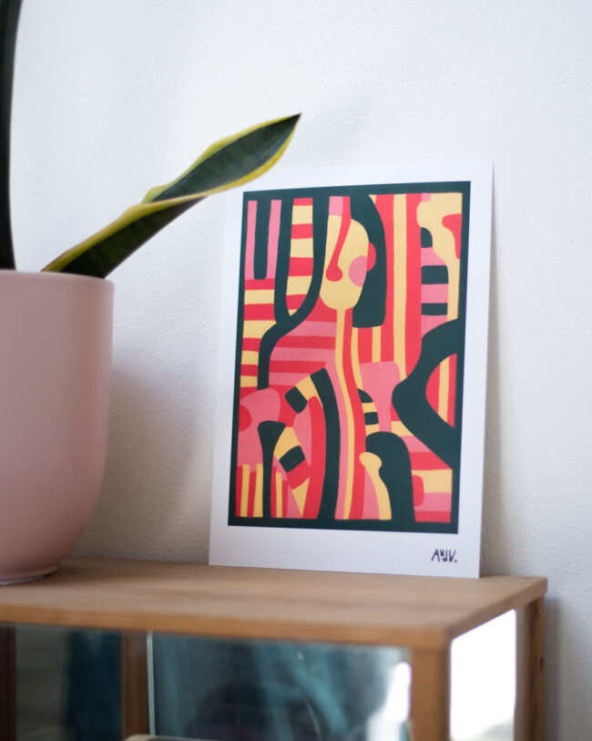 circus A4 print