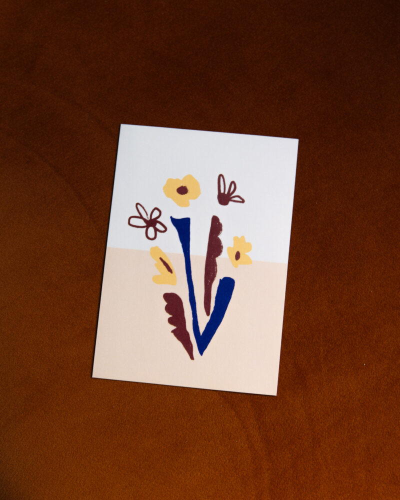 flower card
