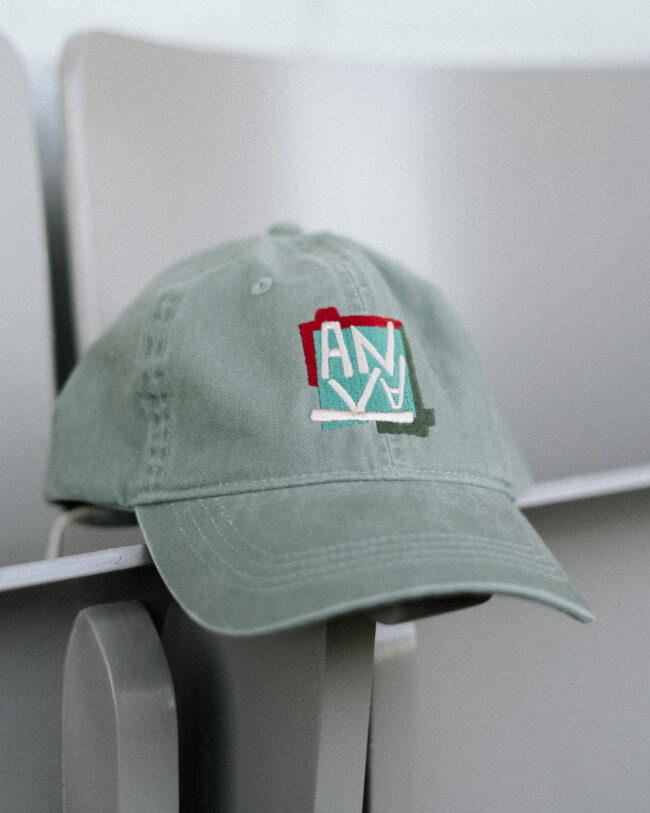 Washed ANKA cap groen