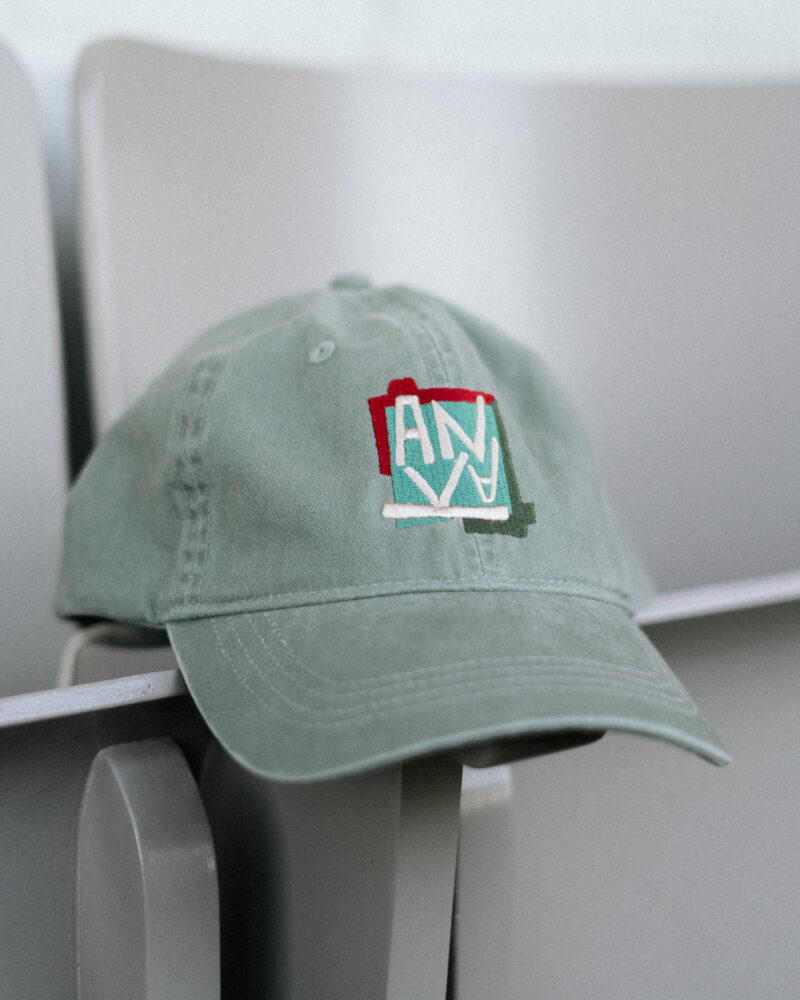 Washed ANKA cap groen