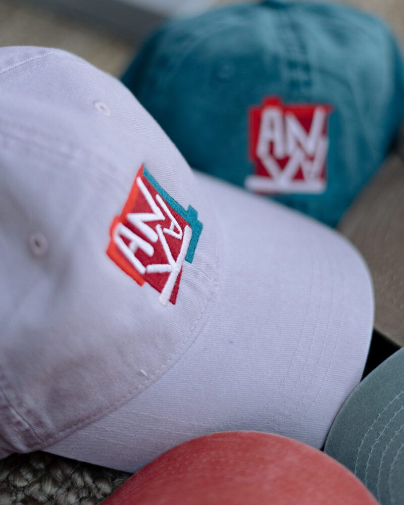 Washed ANKA cap roze - Afbeelding 2