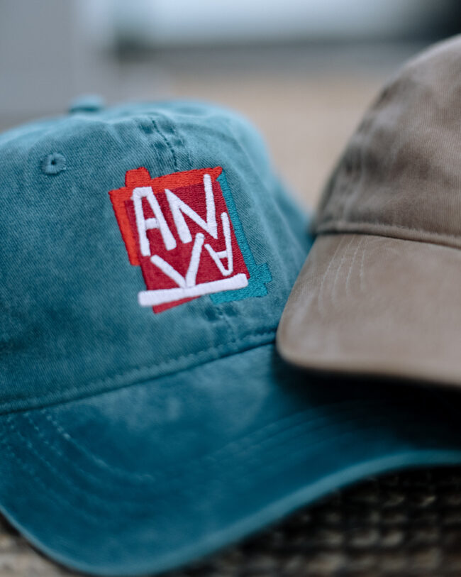 Washed ANKA cap teal