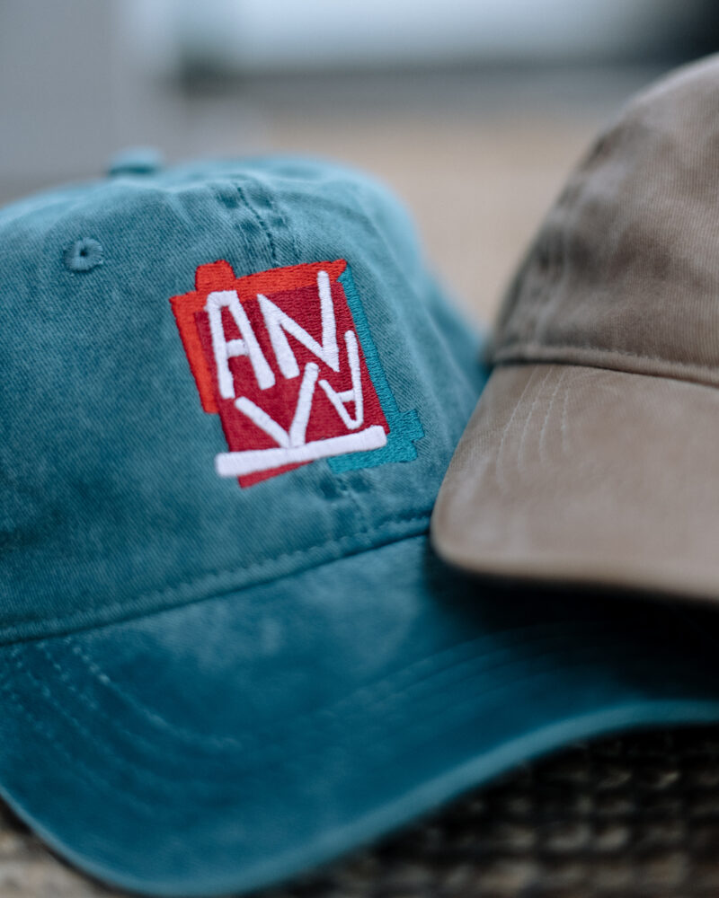Washed ANKA cap teal