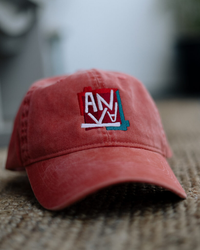 Washed ANKA cap rood