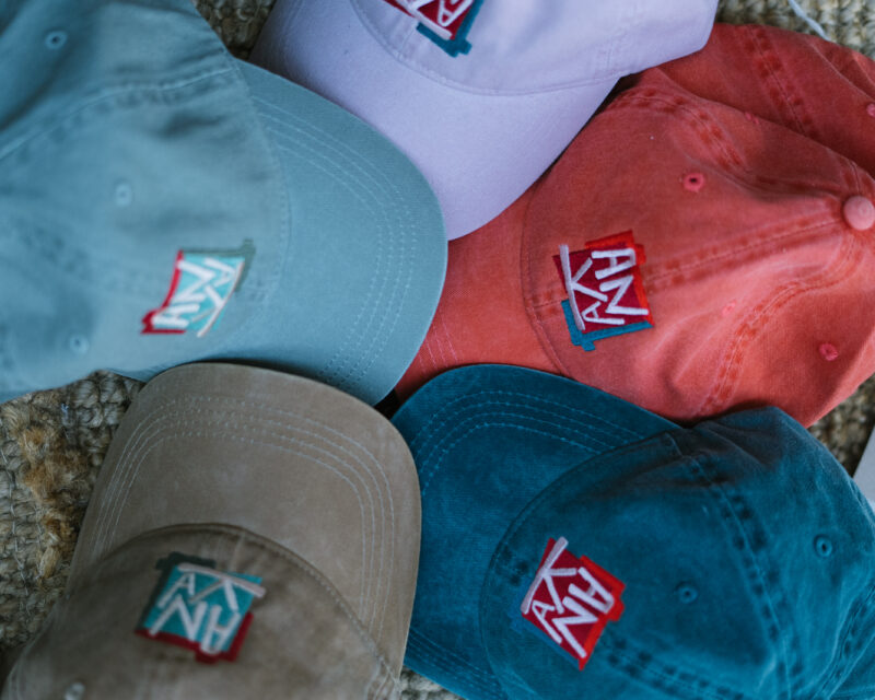 Washed ANKA cap groen - Afbeelding 2