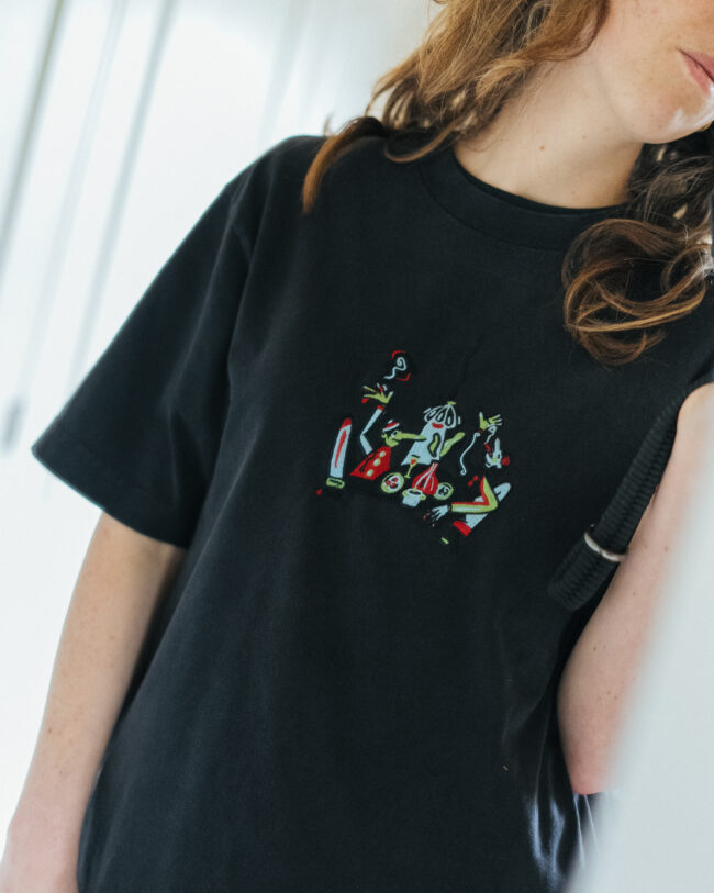 Pasta shirt zwart